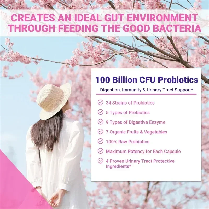Rauwe probiotica voor vrouwen  - Probiotics Women Health recensie en prijs